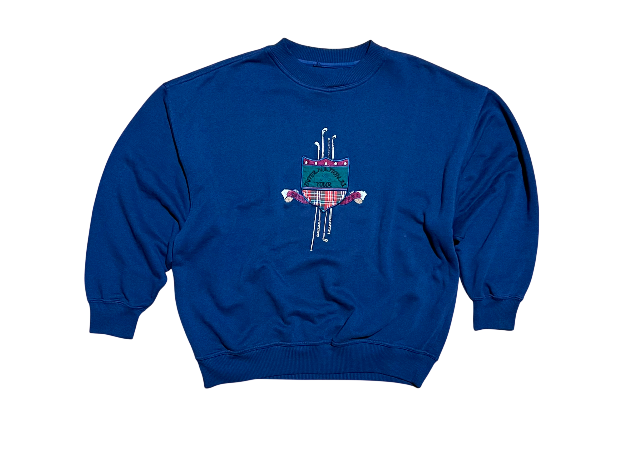 Golf International Tour 1994 Vintage Embroidered Crewneck Sweatshirt