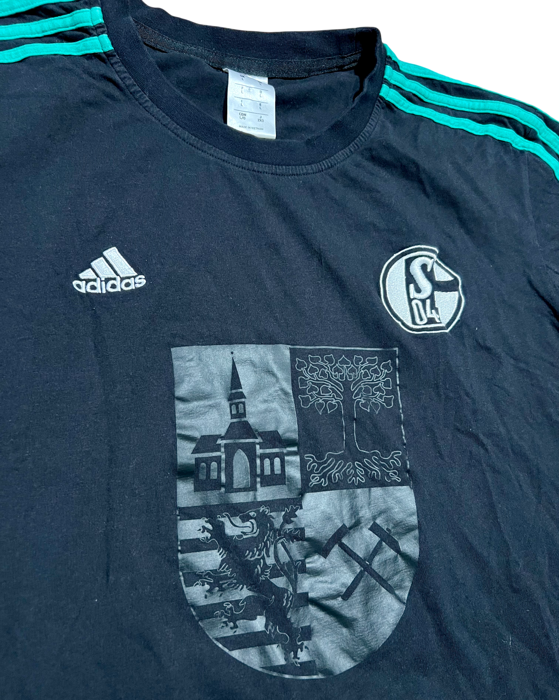 Adidas FC Schalke 04 Training Futbol/Soccer T-Shirt