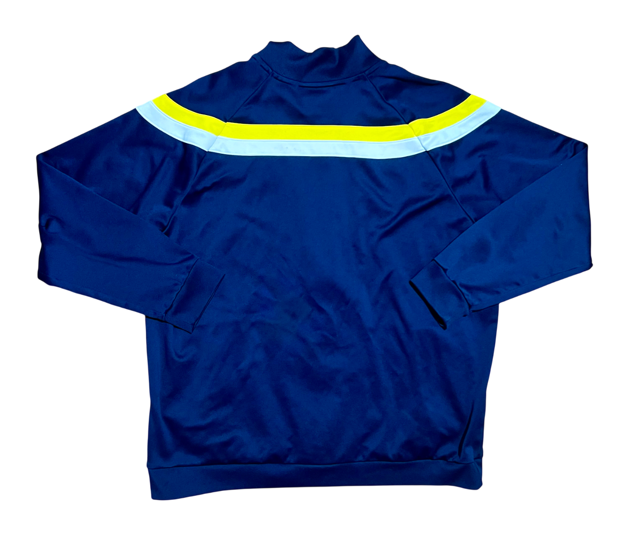 Michigan Wolverines Adidas Navy Embroidered Full Zip Track Jacket