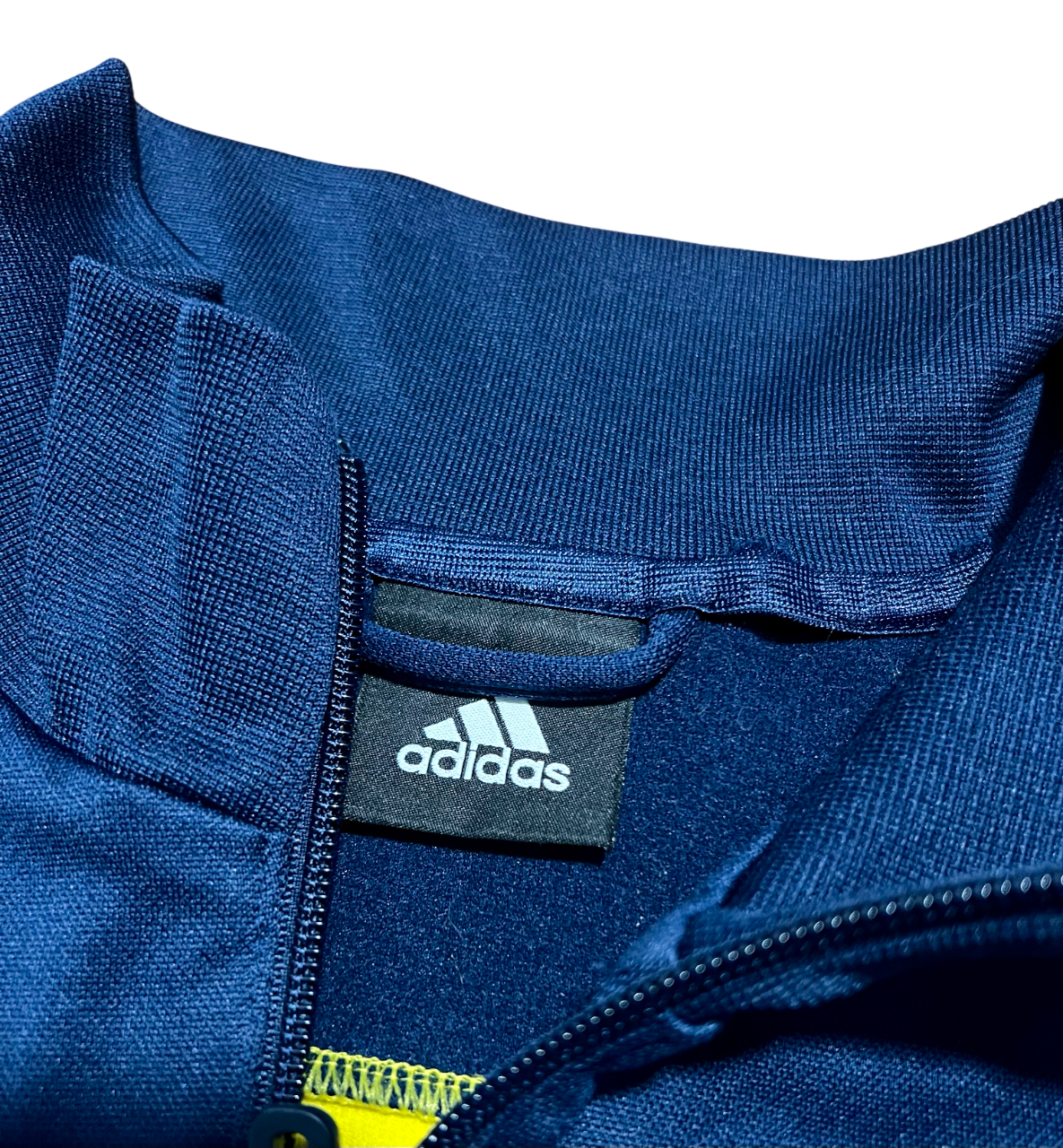 Michigan Wolverines Adidas Navy Embroidered Full Zip Track Jacket