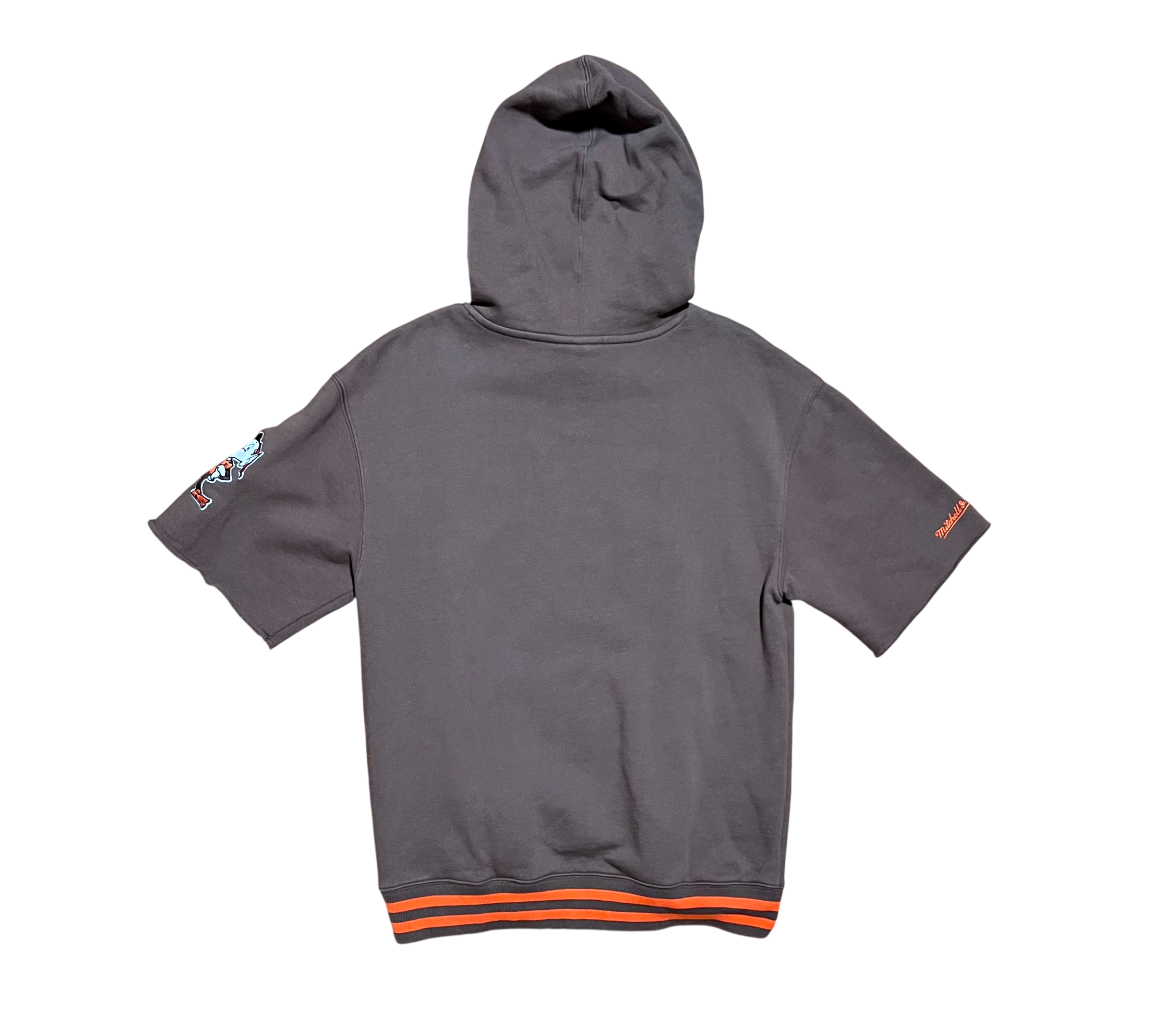 Cleveland Browns Mitchell & Ness Throwbacks Short Sleeve Hoodie