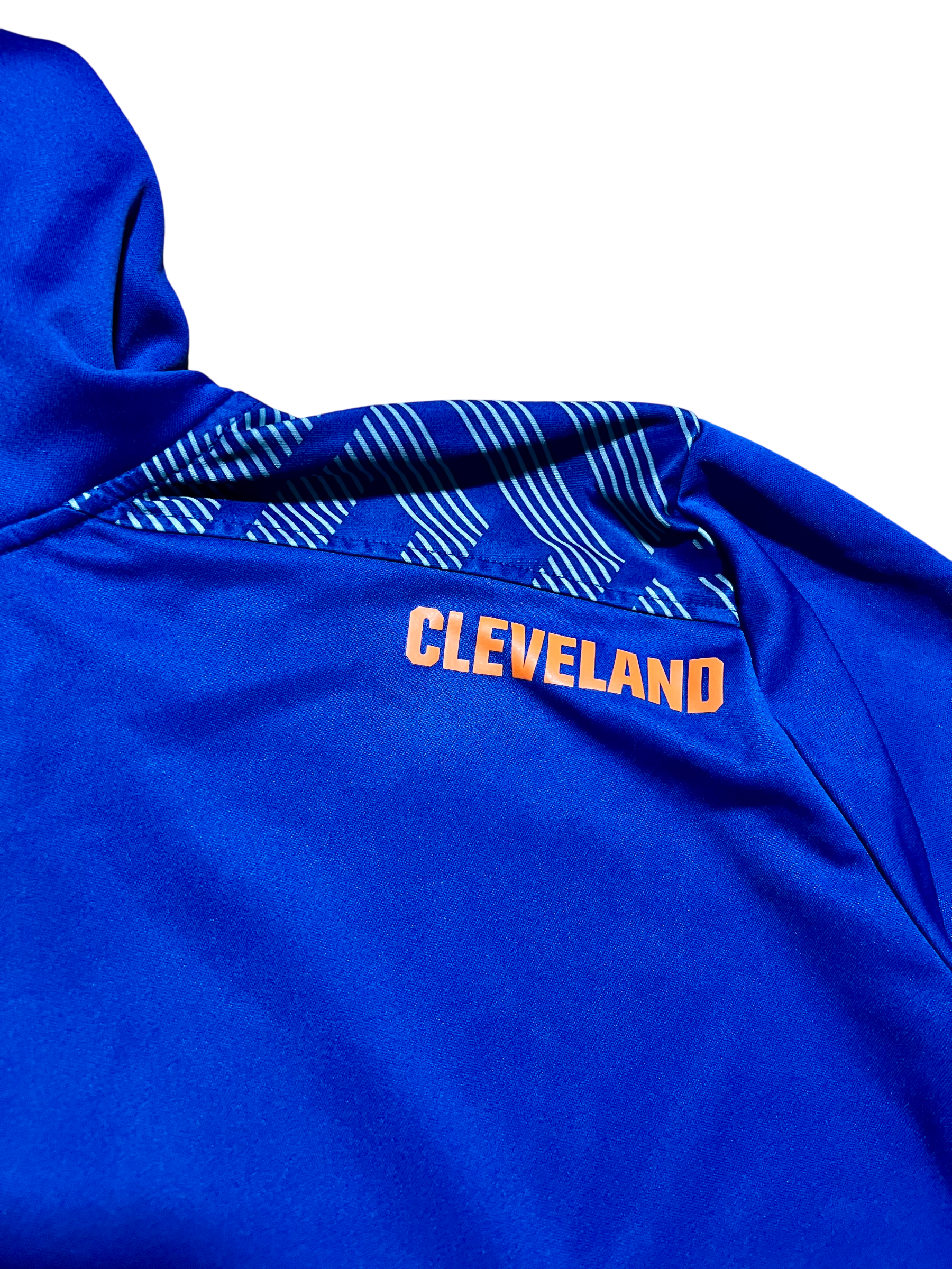 Cleveland Cavaliers Majestic Hardwood Classics Blue Pullover Hoodie