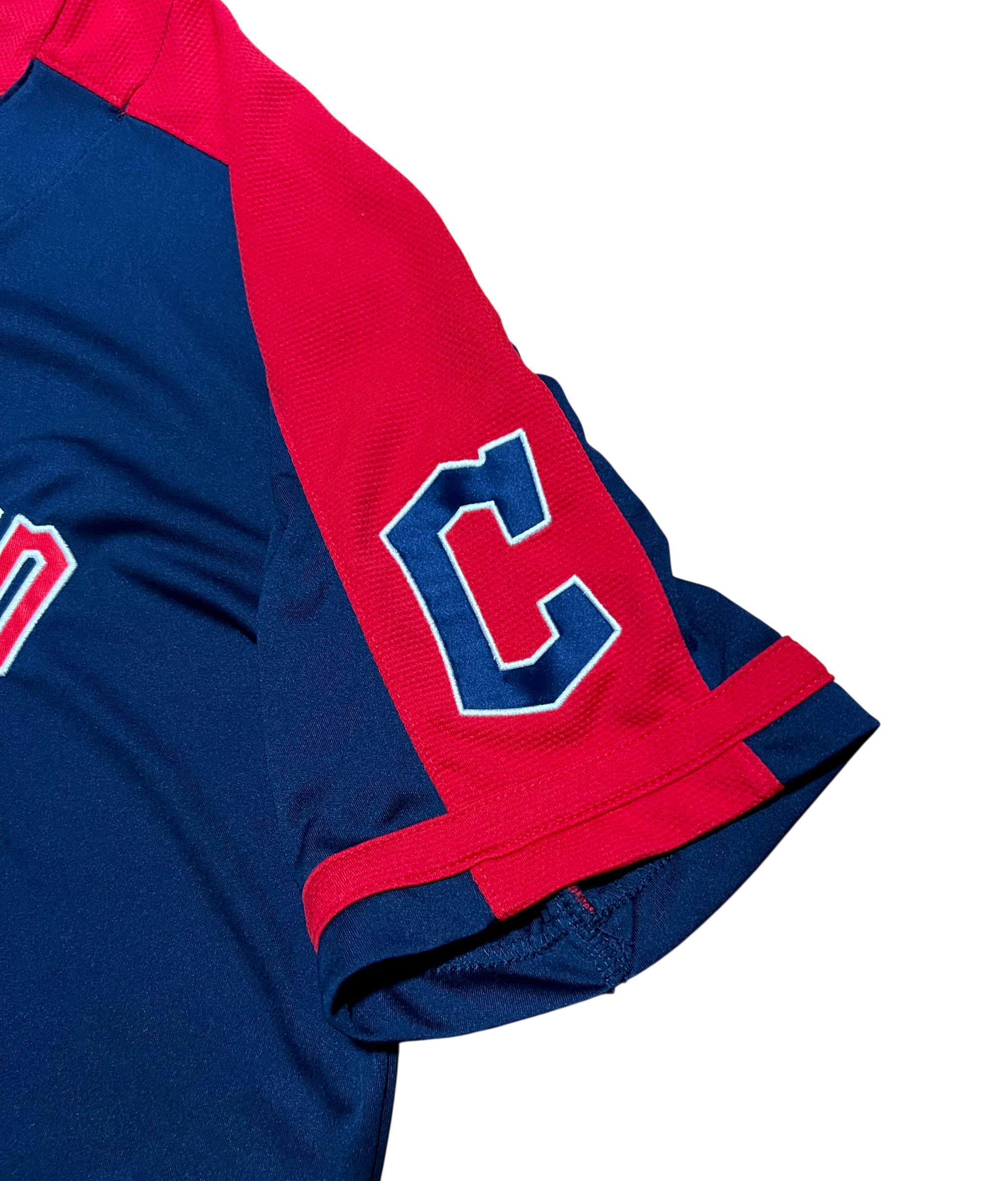 Cleveland Guardians CSA Embroidered Button Up Baseball Jersey