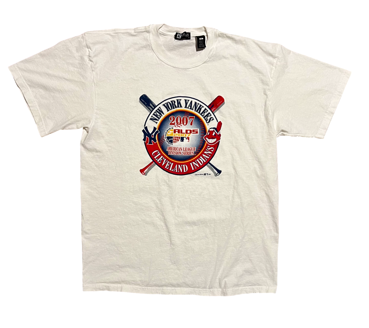 New York Yankees v Cleveland Indians '07 ALDS Vintage Graphic T-Shirt