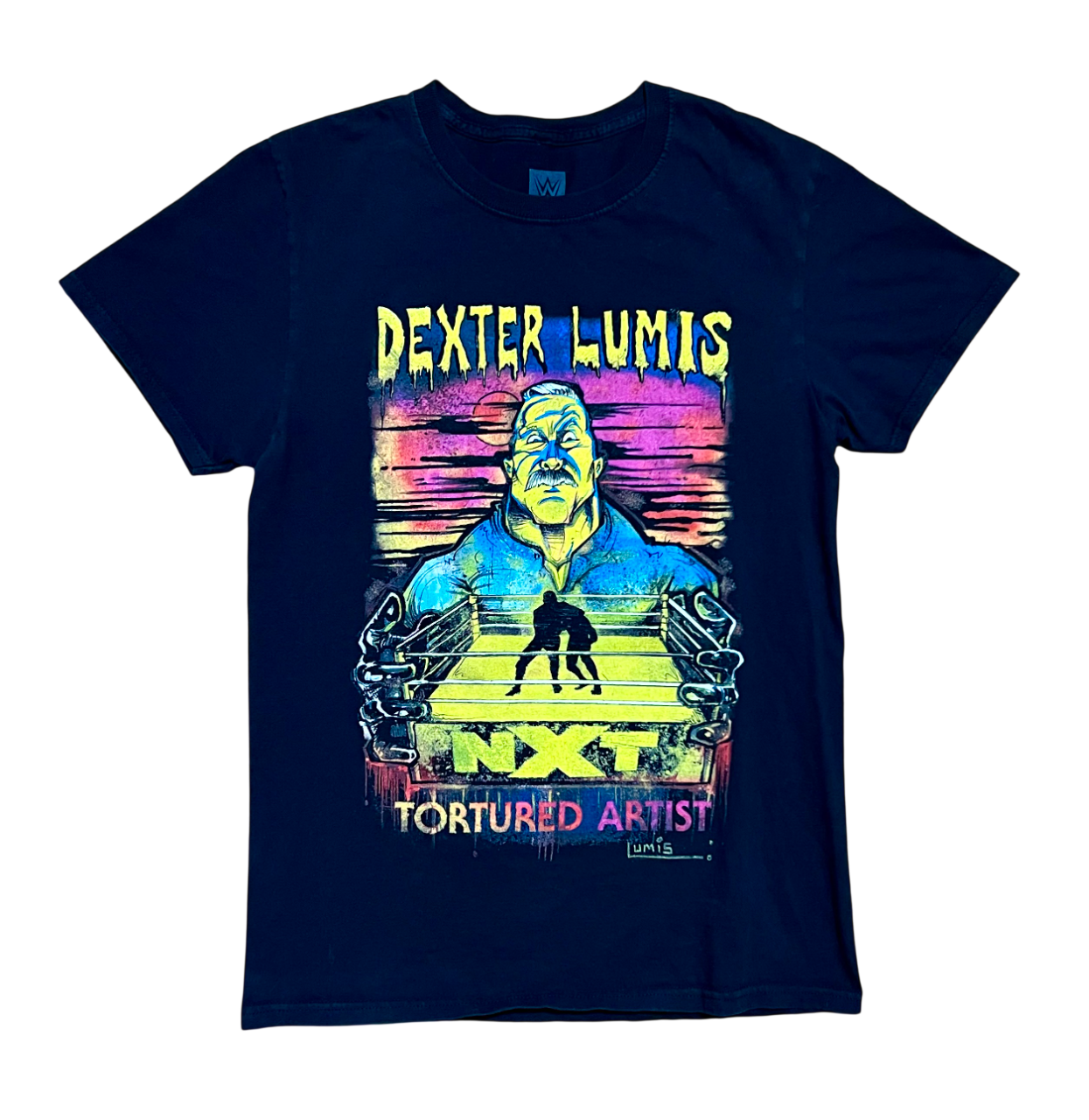 Dexter Lumis NXT Tortured Artist WWE Graphic T-Shirt
