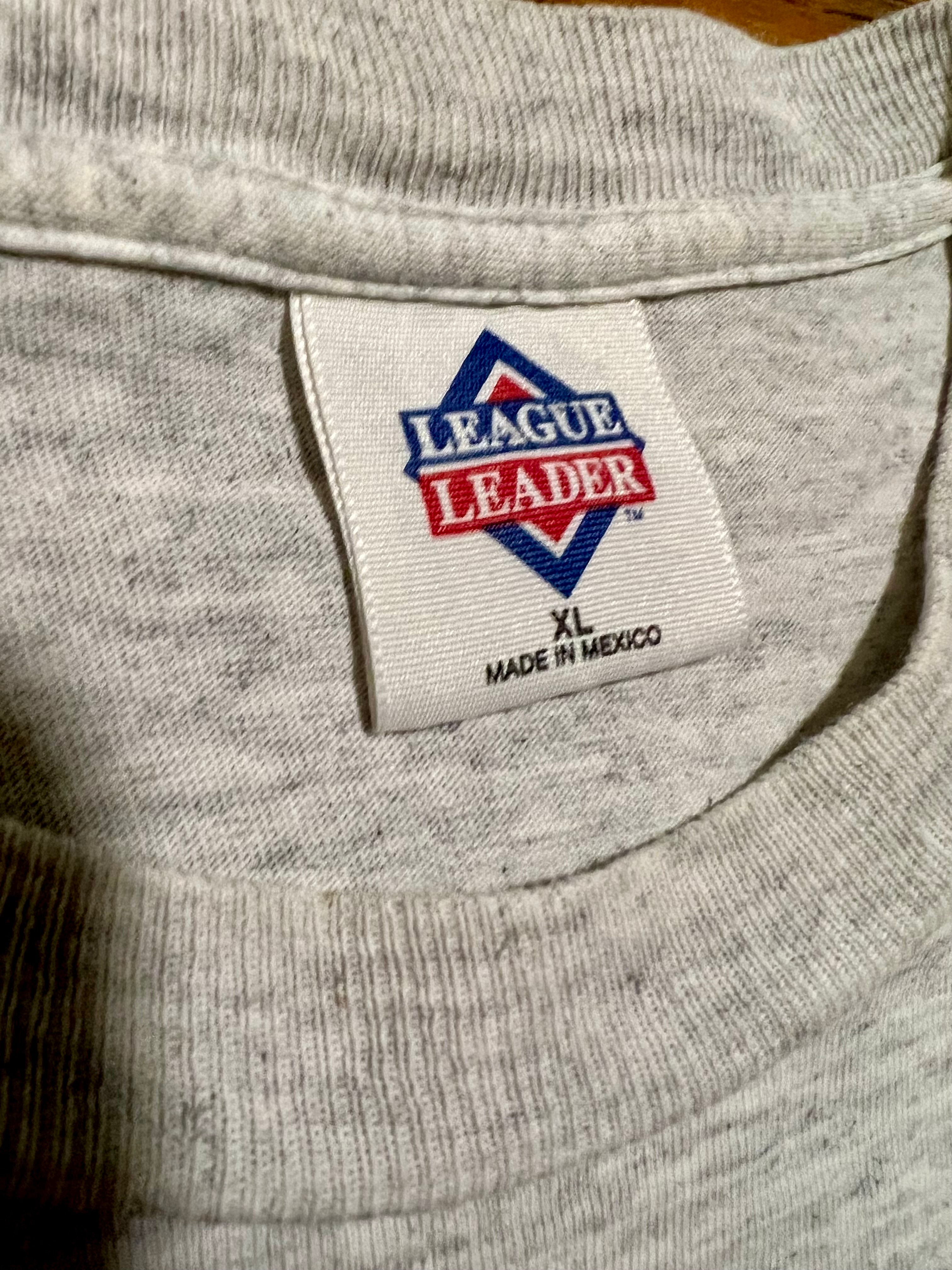 Cleveland Indians '95 League Leaders Baseball Club Vintage T-Shirt
