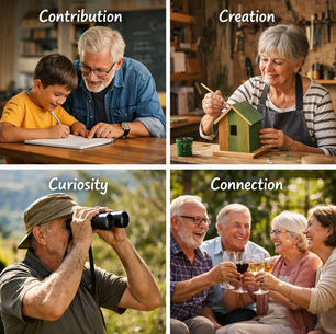 The Four C's of a Fulfilling Retirement