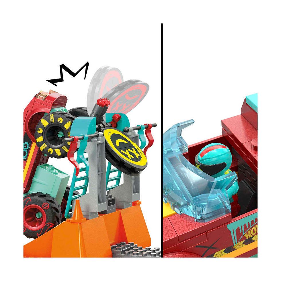 Miniatura: Mega Bloks - Hot Wheels Camião Demo Derby