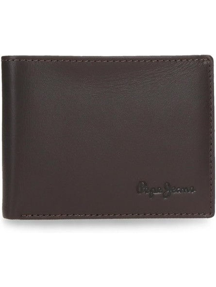 Pepe Jeans - Carteira Horizontal C/Porta Moedas Luton Castanha