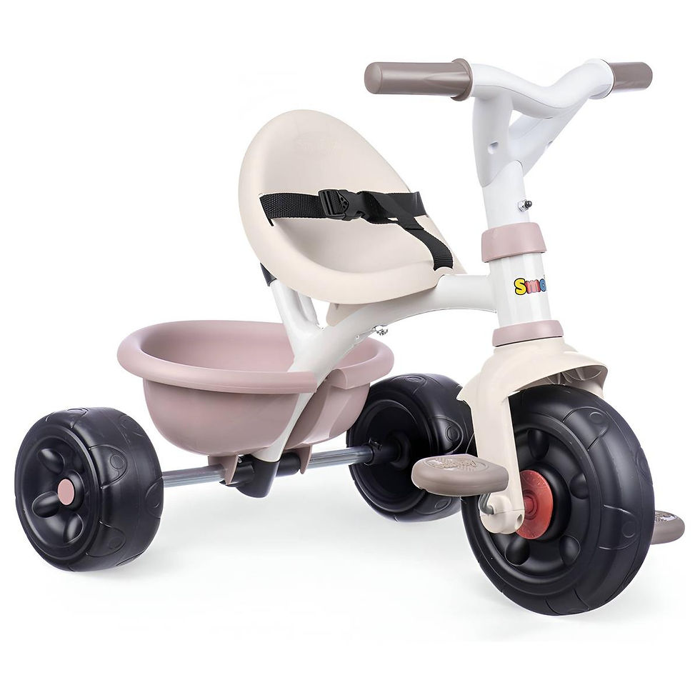 Miniatura: Triciclo Smoby Be Fun Confort Rosa Pastel