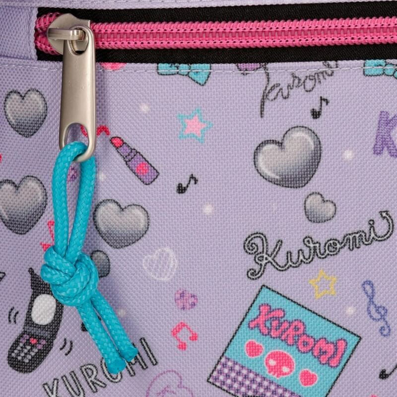 Miniatura: Malinha de Tiracolo KUROMI Retropop Morado