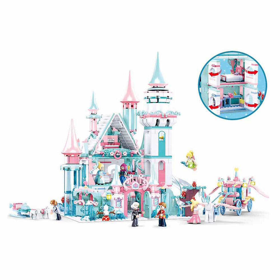 Miniatura: Const.Sluban - Dream Girls "Castelo do Gelo"