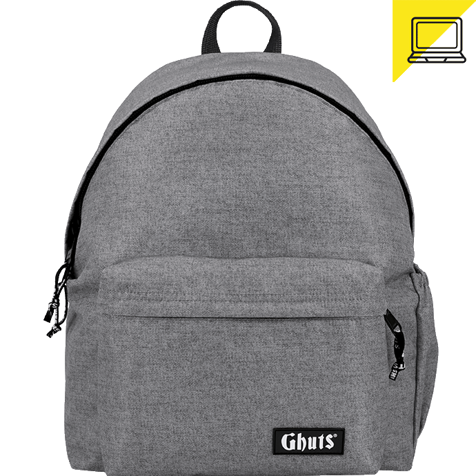 Ghuts - Mochila Clássica PC GH211 Silver Grey