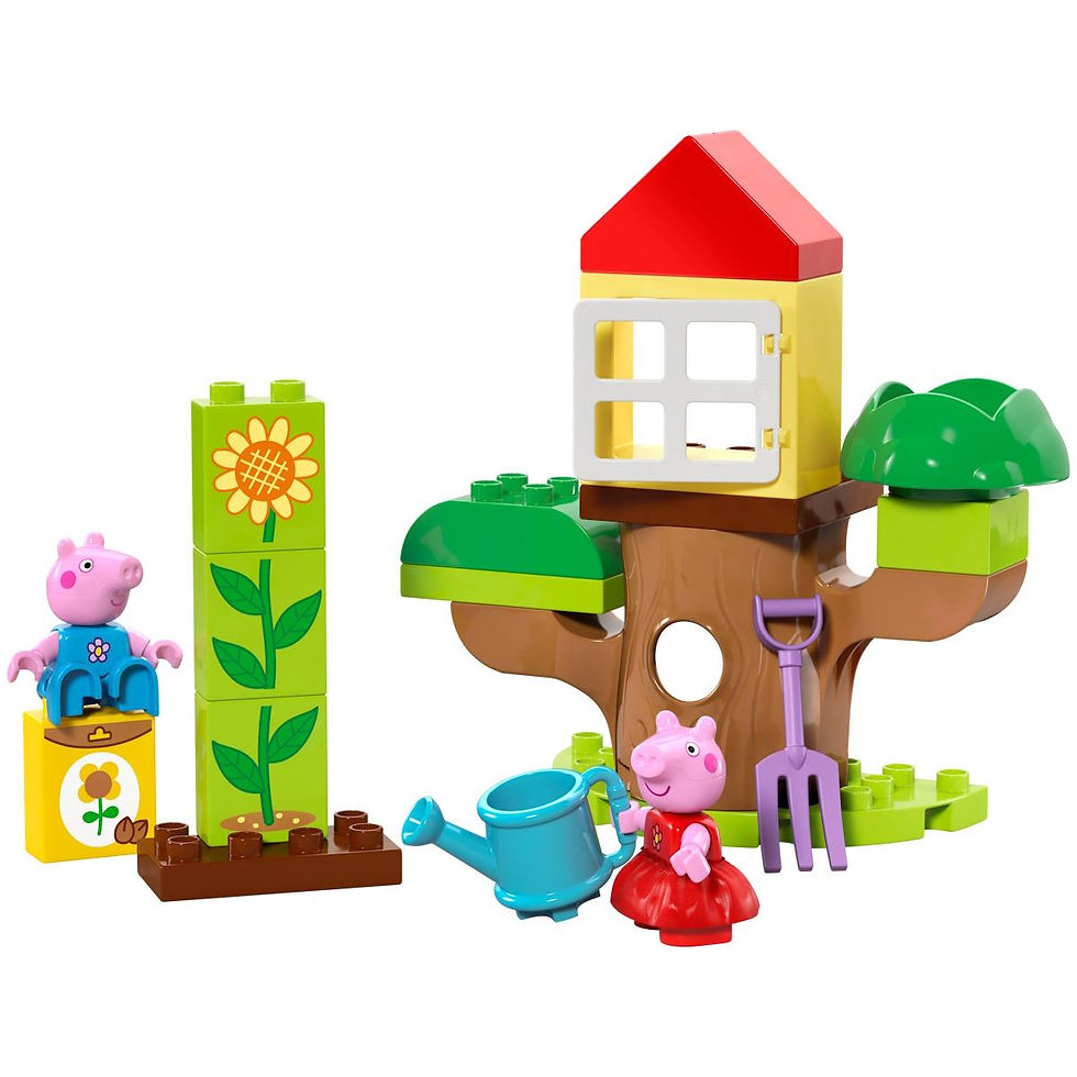 Miniatura: Lego Duplo - Peppa Pig Jardim e Casa da Árvore