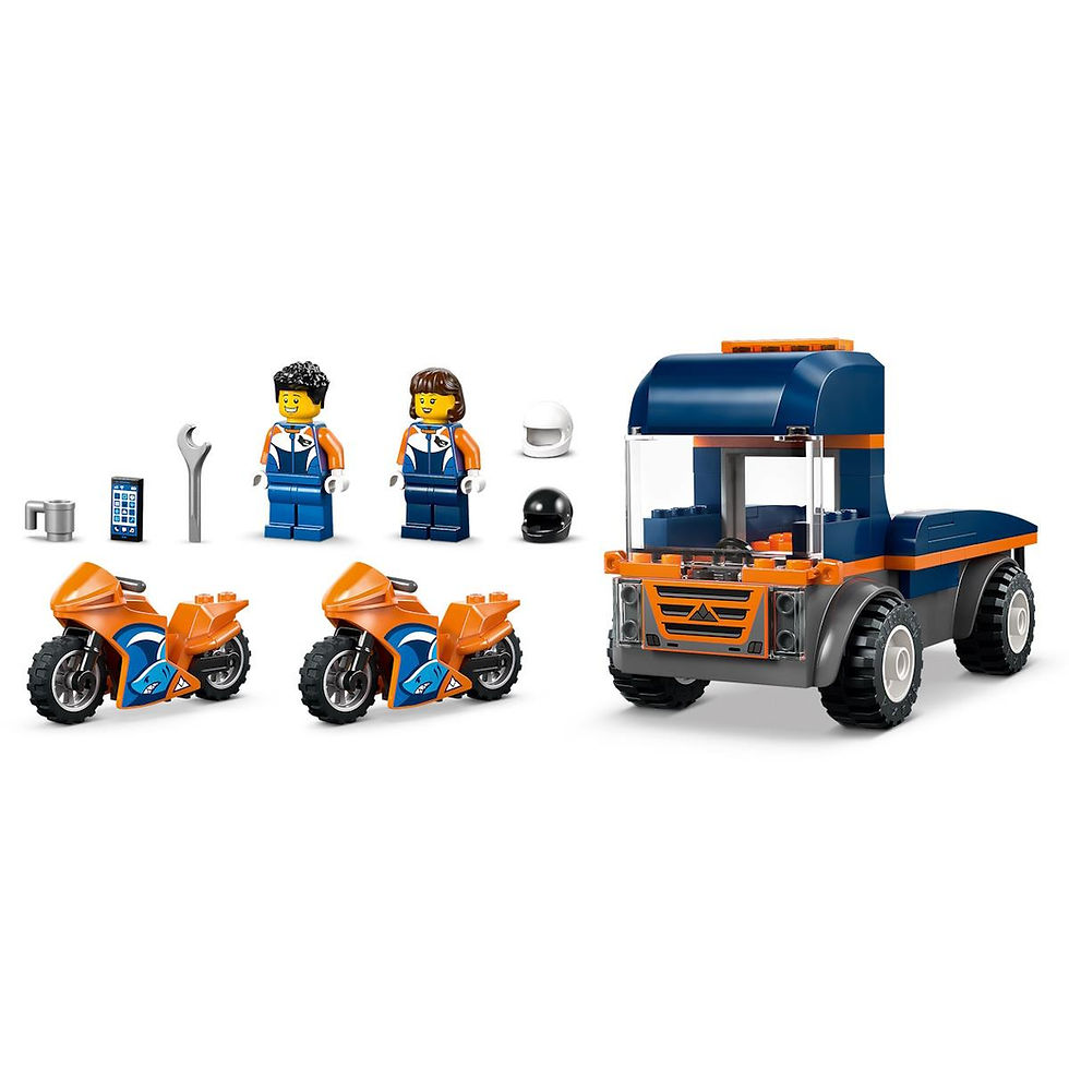 Miniatura: Lego City - Camião de Transporte de Motas