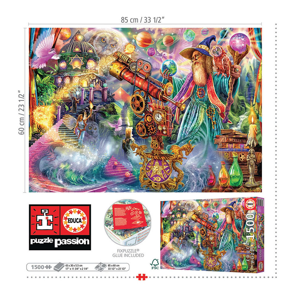 Miniatura: Educa - Puzzle 1500pçs "Feitiço de Feiticeiro"