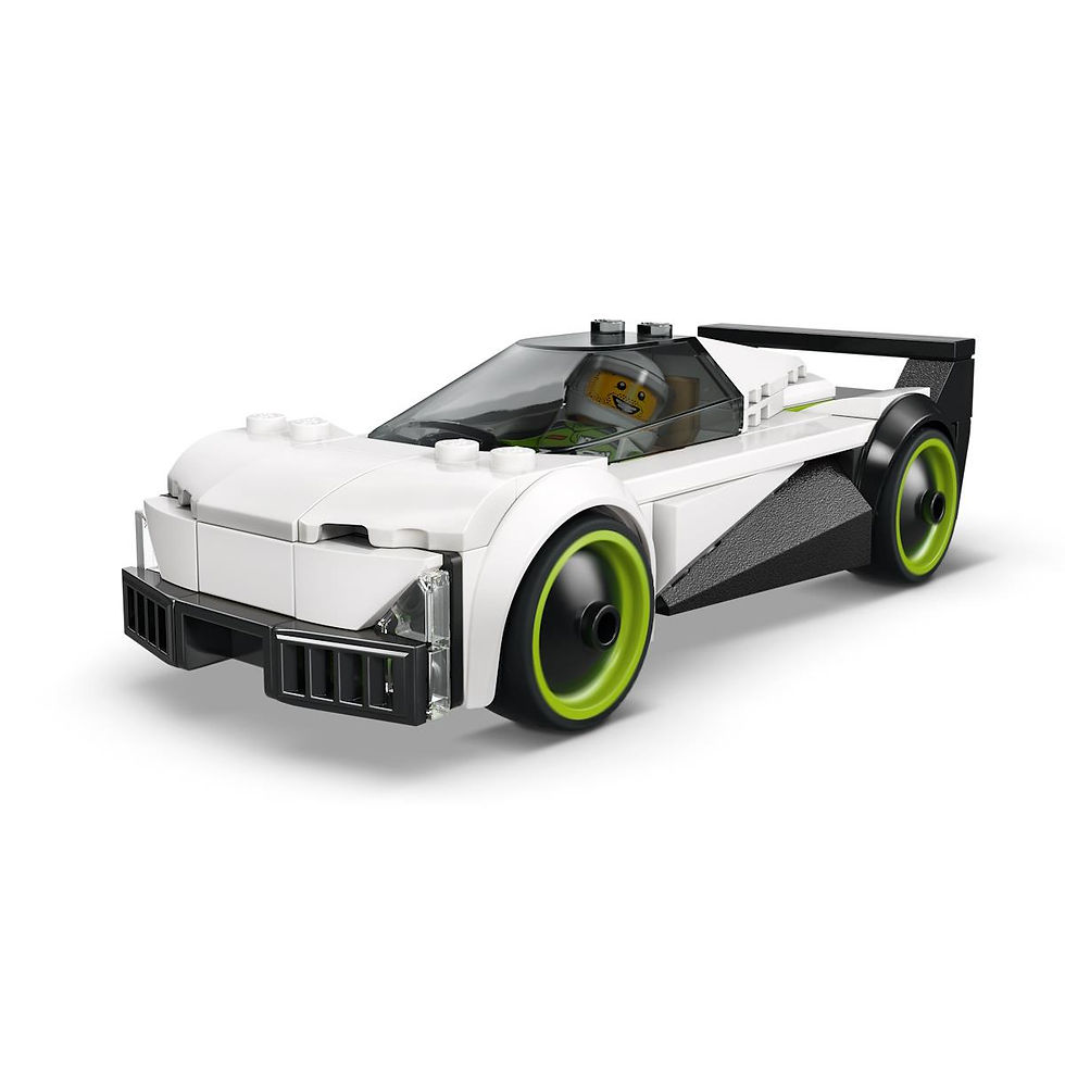 Miniatura: Lego City - Jato Contra Carro