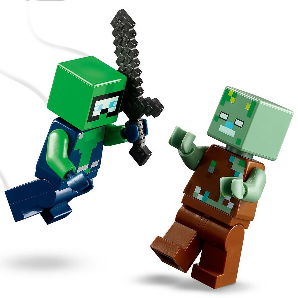 Miniatura: Lego Minecraft - A Casa e Axolotl