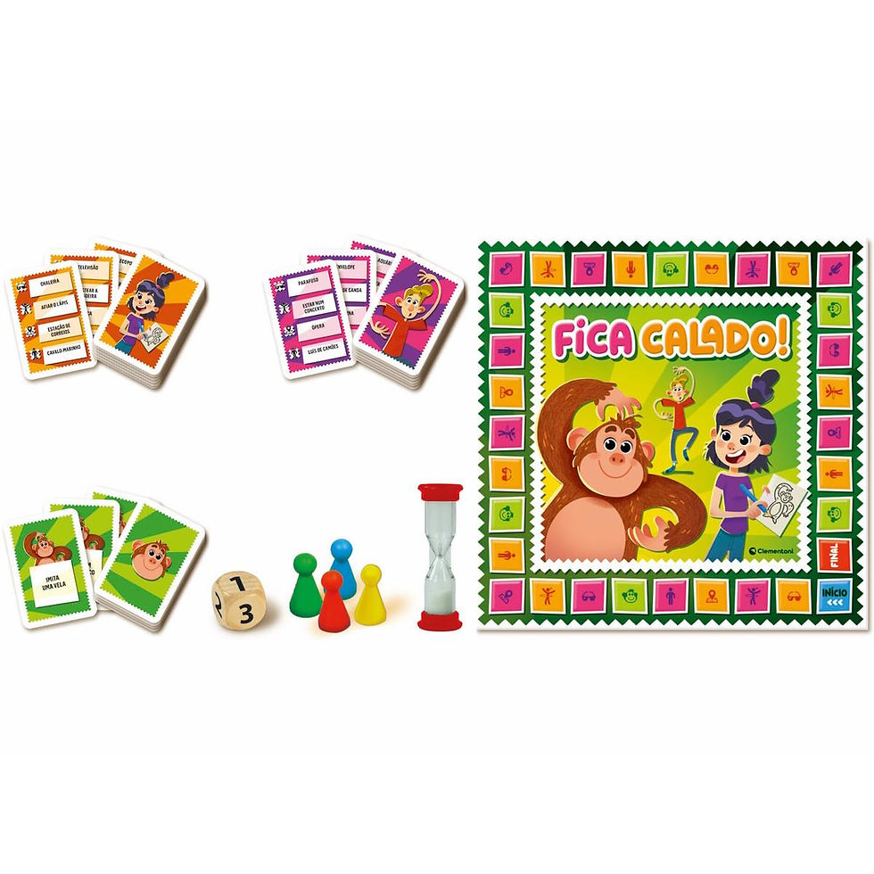 Miniatura: Clementoni - Jogo Fica Calado