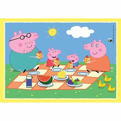 Miniatura: Clementoni - Puzzle 4in1 "Peppa Pig"