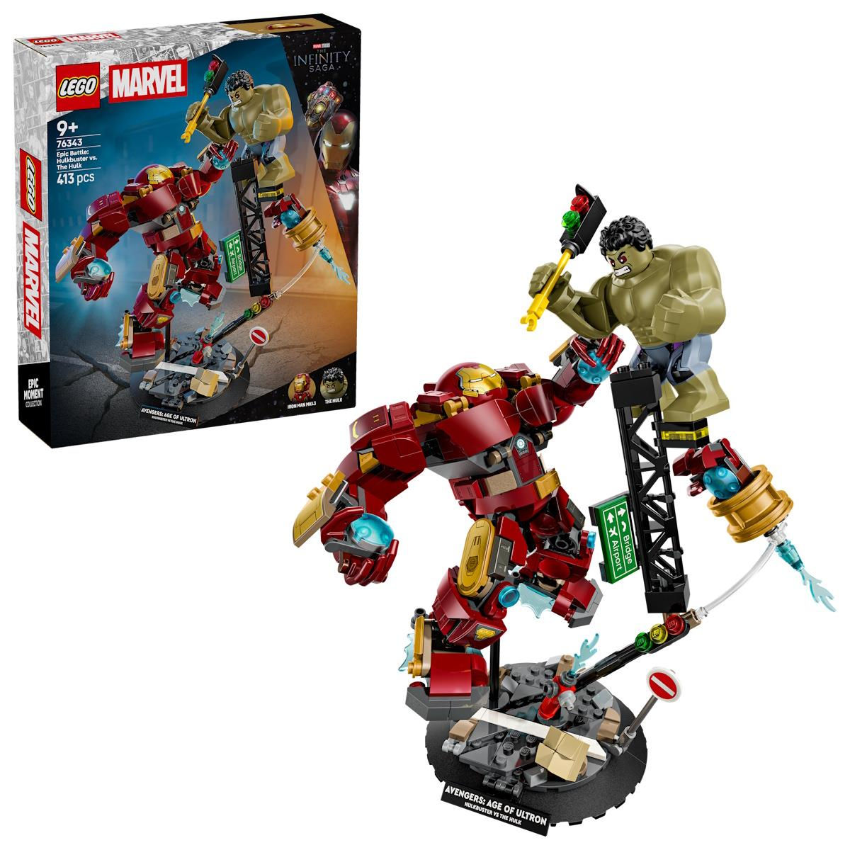 Lego Marvel - Batalha Épica: Hulkbuster Contra Hulk