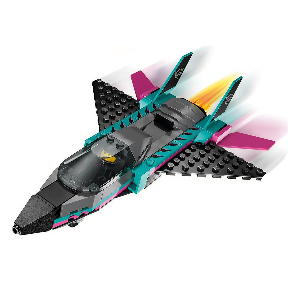 Miniatura: Lego City - Jato Contra Carro