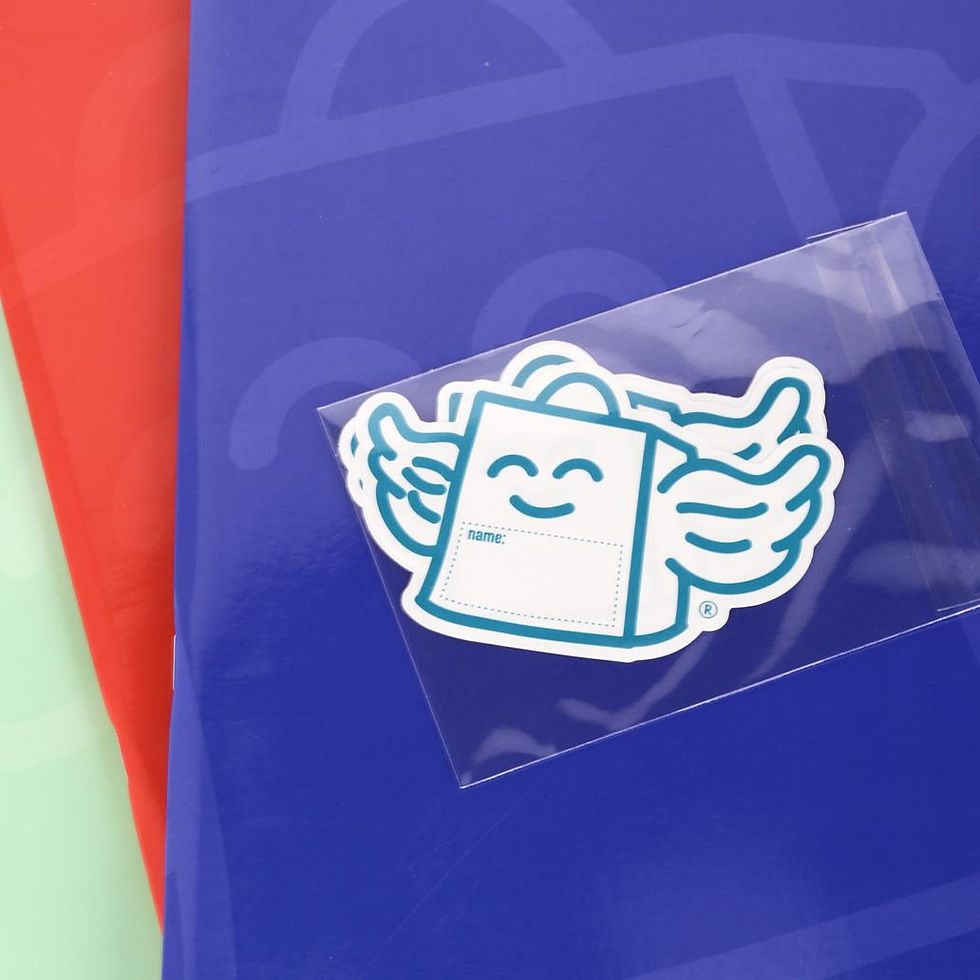 Miniatura: Mr. Wonderful - Pack 3 Cadernos A5 Pautado Wingy 80 fls - Vermelho, Azul e Verde