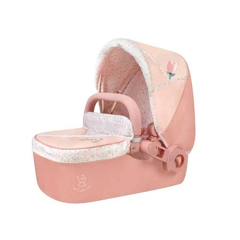 Miniatura: DeCuevas - Carrinho Bonecas 3x1 C/Bolso Tulipe