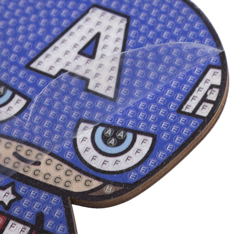 Miniatura: Crystal Art Buddy - Capitan América