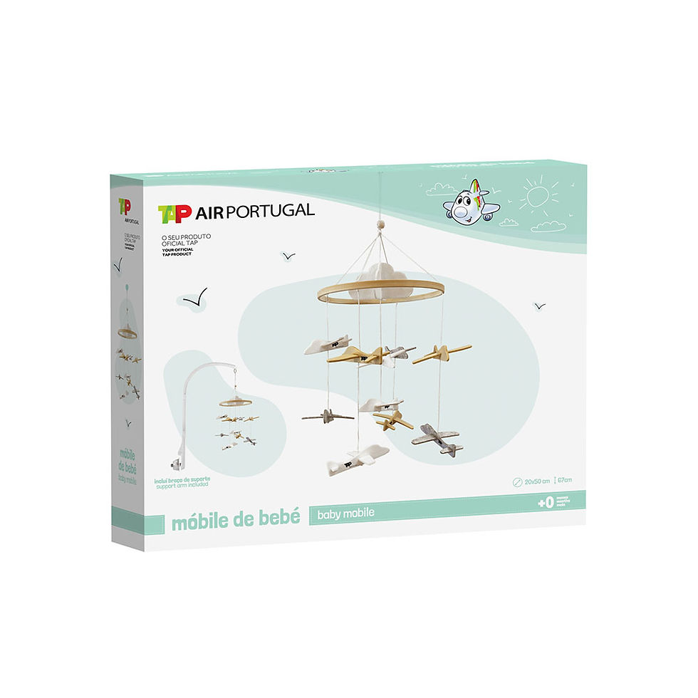 TAP Mobile Aviões Baby C/Suporte