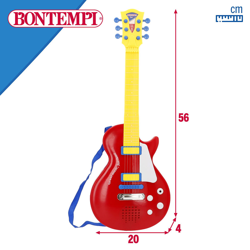Miniatura: Guitarra Rock Eléctrica Rock Bontempi