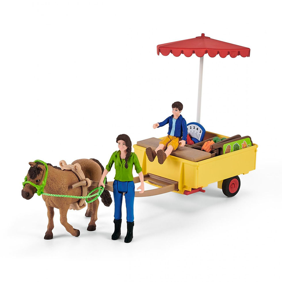 Miniatura: Schleich - Estante da Fazenda Movél