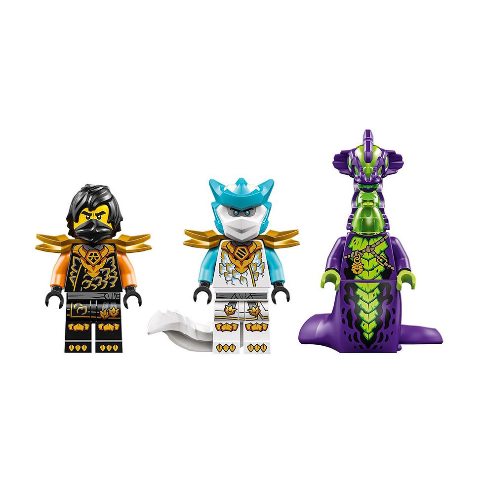 Miniatura: Lego Ninjago - Robô de Missões do Cole e Zane Dragão