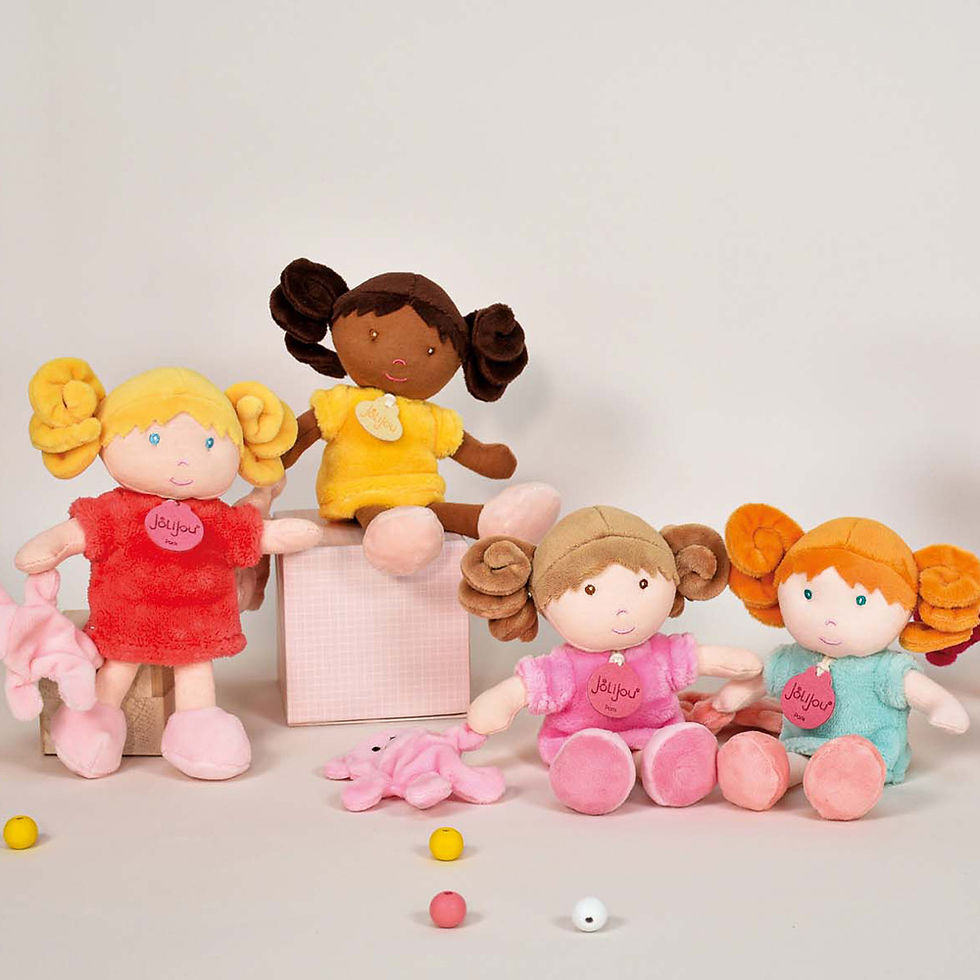 Miniatura: Jolijou - Minha Primeira Boneca "Miss Corail"