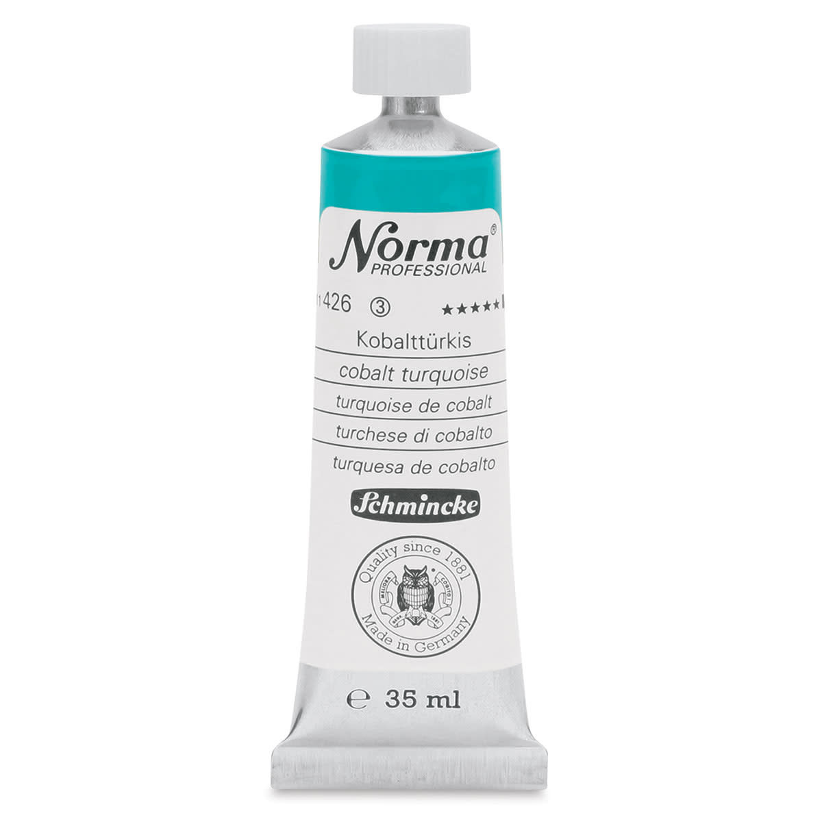 Schmincke - Tinta a óleo Norma Turquesa Cobalto 35ml