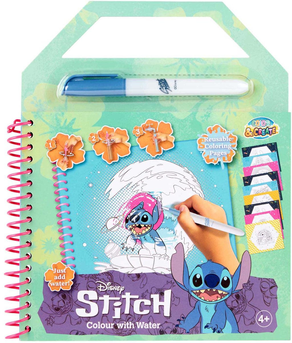 Stitch - Livro Colorir C/Água