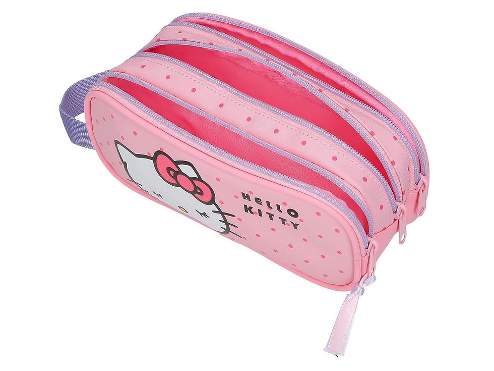 Miniatura: Estojo Triplo Ret. Hello Kitty Bows