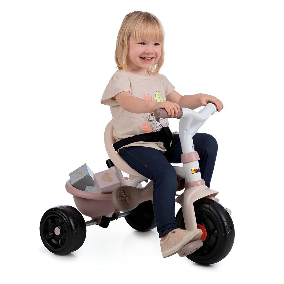 Miniatura: Triciclo Smoby Be Fun Confort Rosa Pastel