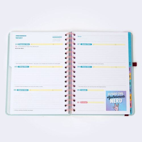 Miniatura: Mr.Wonderful - Agenda 26 Semanal "Objetivo da Semana"