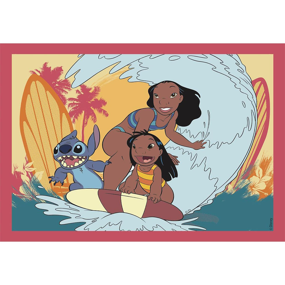 Miniatura: Clementoni - Puzzle 4em1 "Stitch"