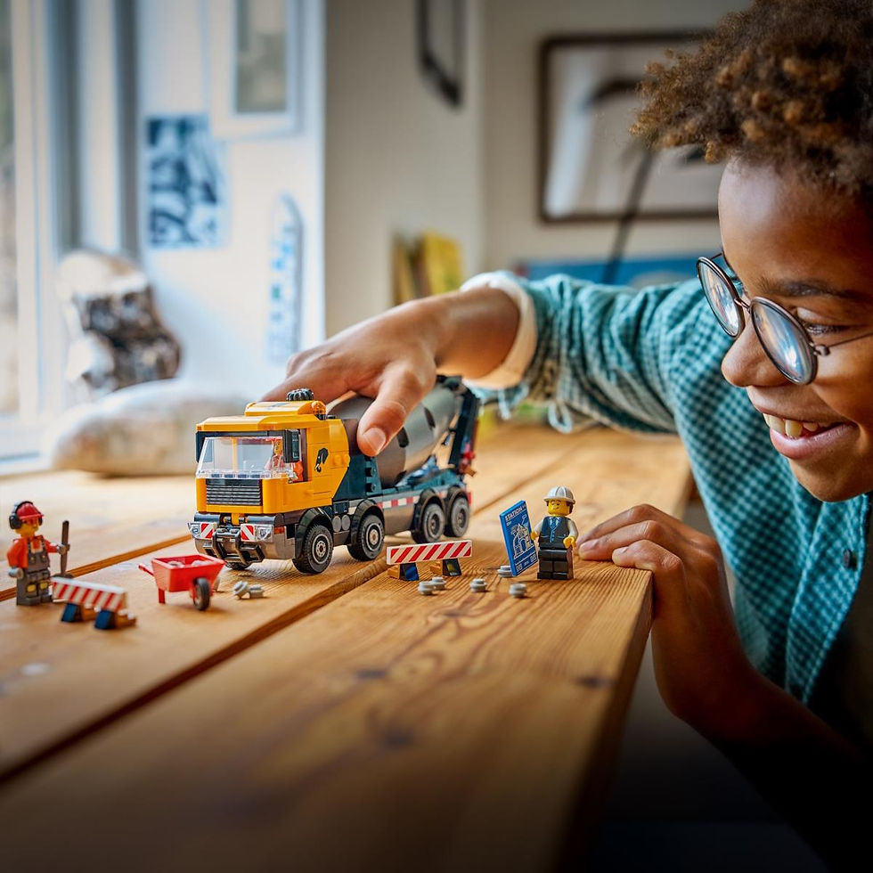 Miniatura: Lego City - Camião com Betoneira