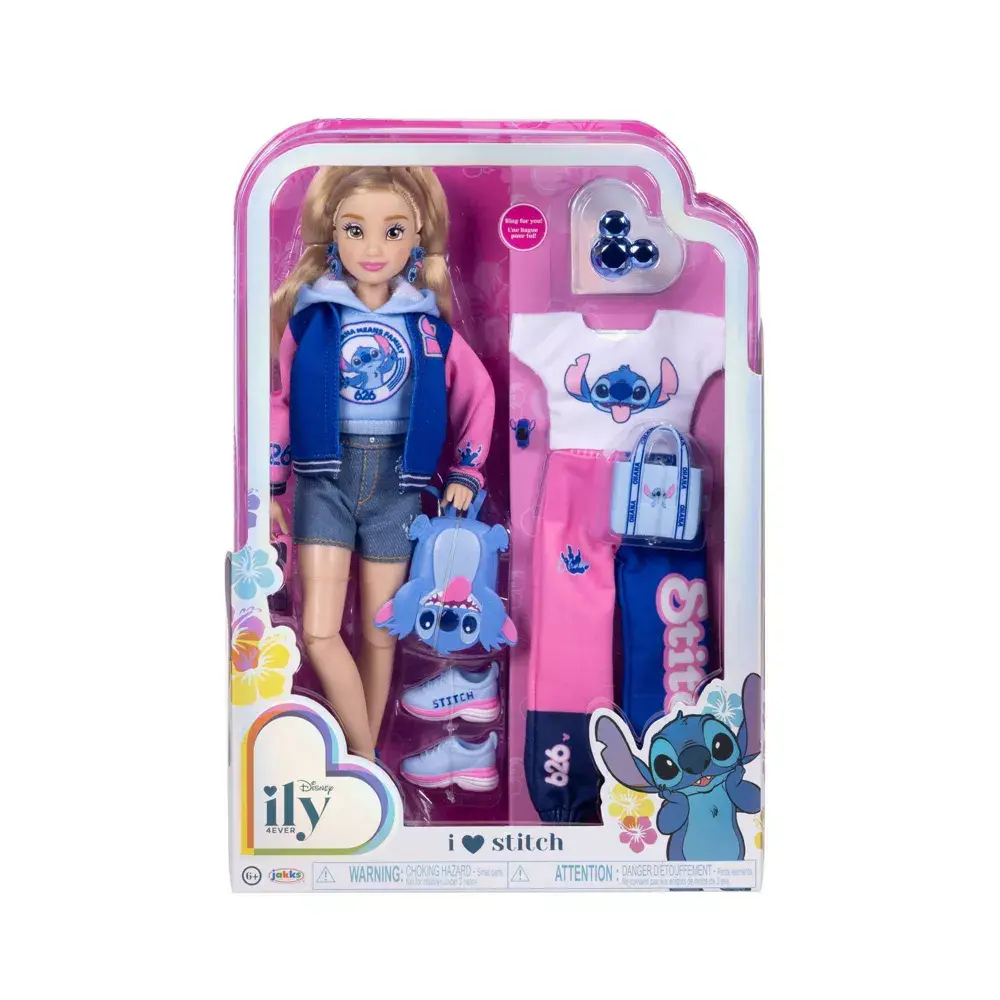 Boneca Ily 4Ever 25cm Stitch Universitária
