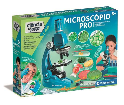 Clementoni - Ciência e Jogo "Microscópio Pro"