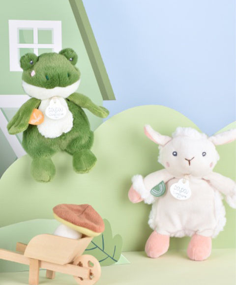 Miniatura: Doudou - Peluche Sapo C/Cx de Som 17cm