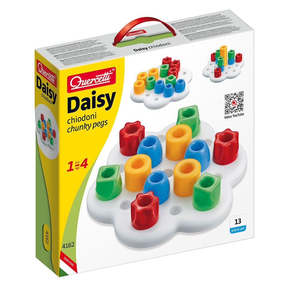Quercetti - Jogo Jumbo Formas Diferentes 13pçs