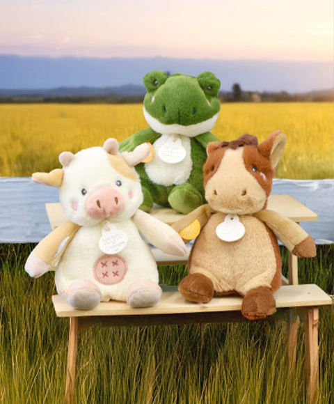 Miniatura: Doudou - Peluche Vaquinha C/Cx de Som 17cm