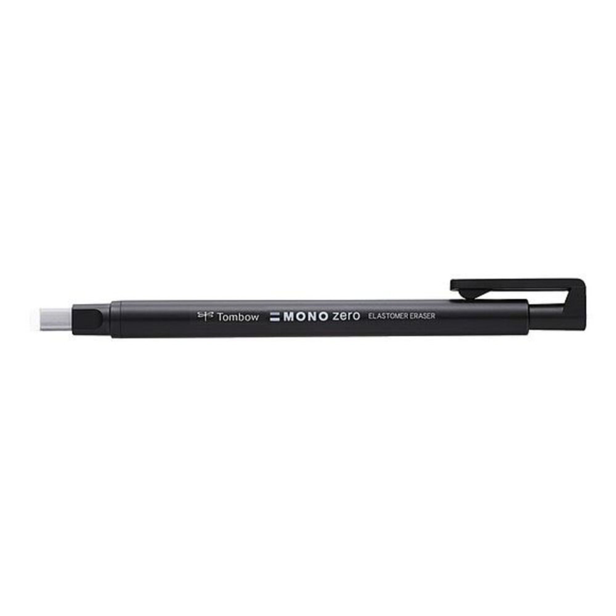 Tombow - Borracha em Caneta MONO Zero, Formato Quadrado, Caneta Preta