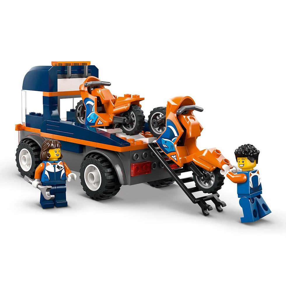 Miniatura: Lego City - Camião de Transporte de Motas