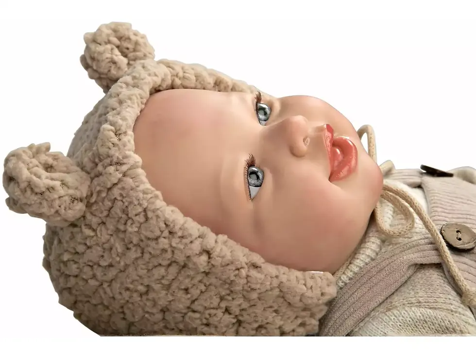 Miniatura: Arias - Reborn 45cm Rúben C/Almofada