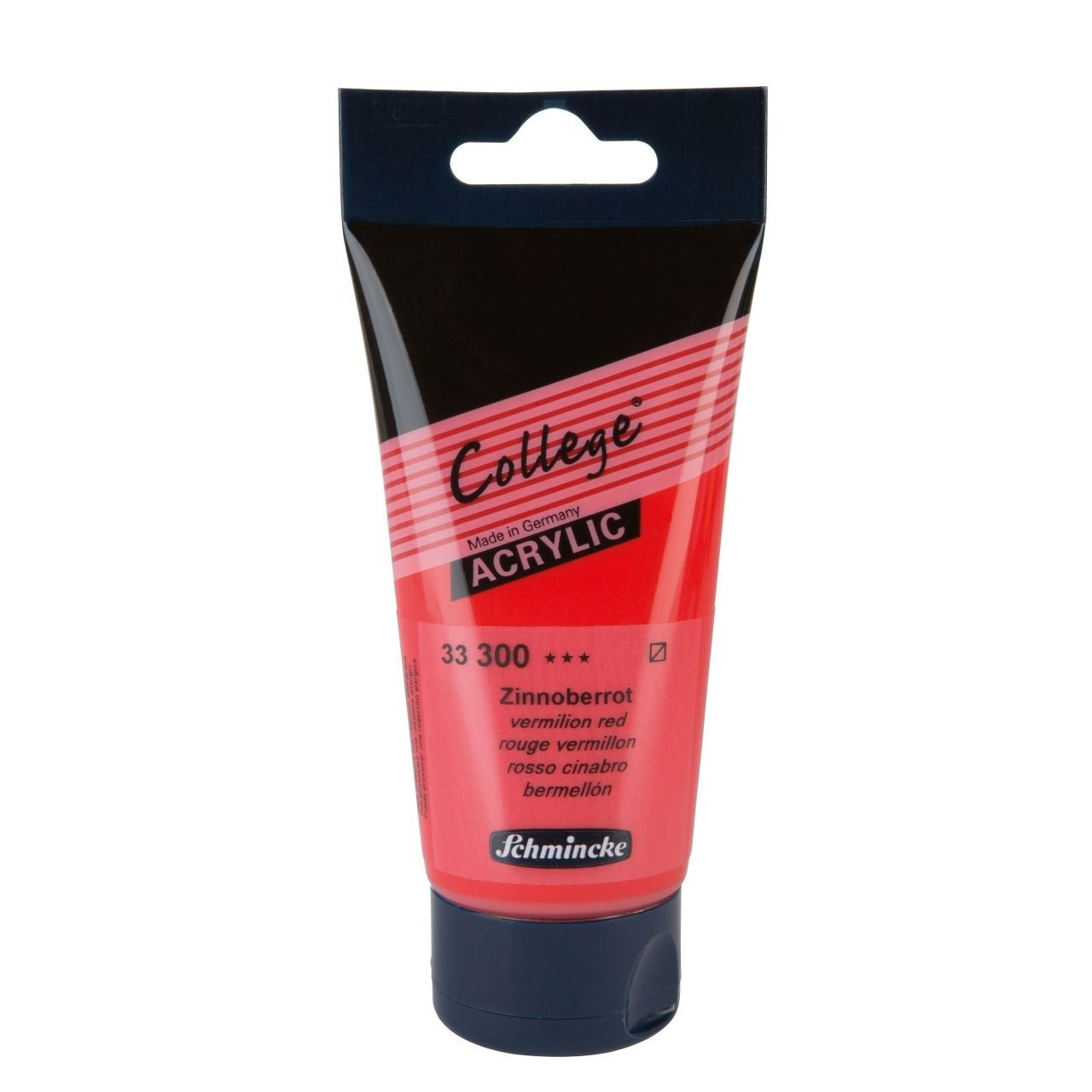 Schmincke - Tinta Acrílica College Vermelho 75ml